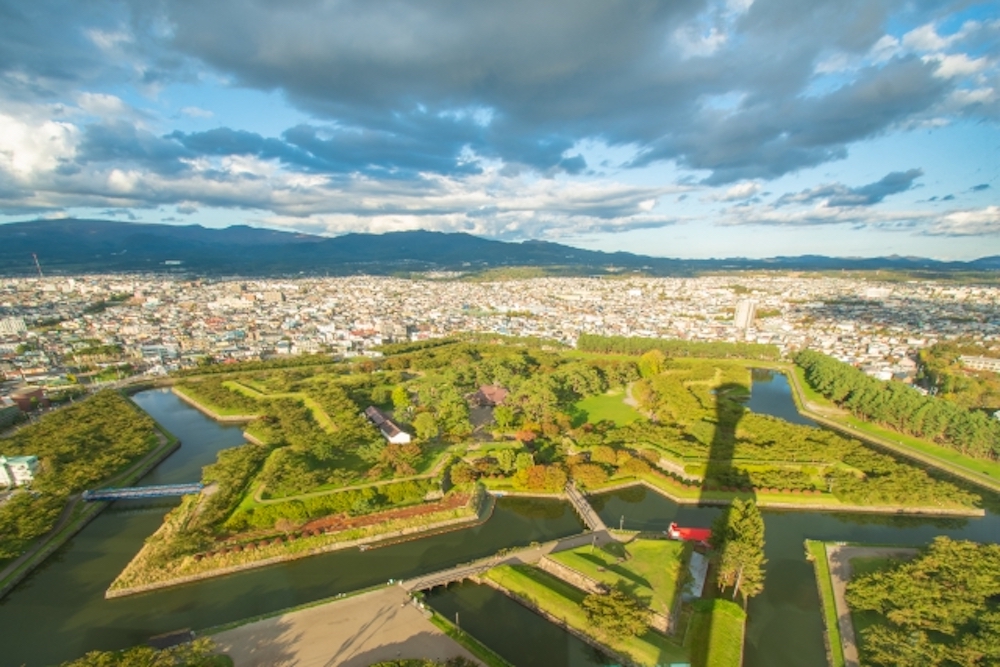 五稜郭タワーからの展望