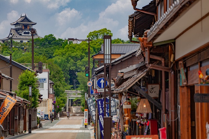 現代に続く城下町